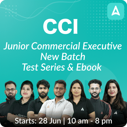 CCI Junior Commercial Executive Test Series and Ebook