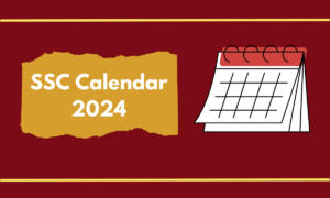 SSC Calendar 2024