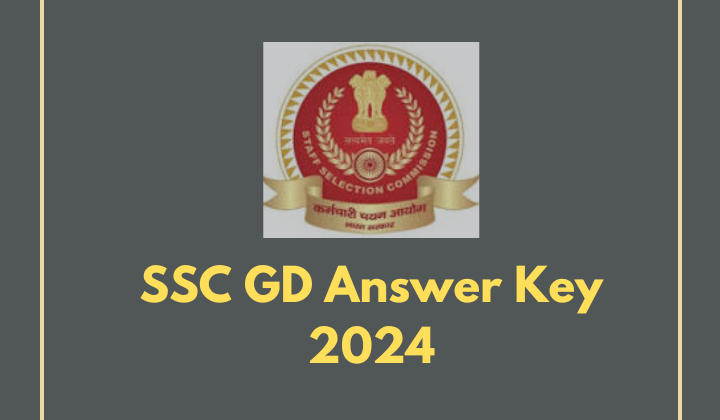 SSC GD Answer Key 2024