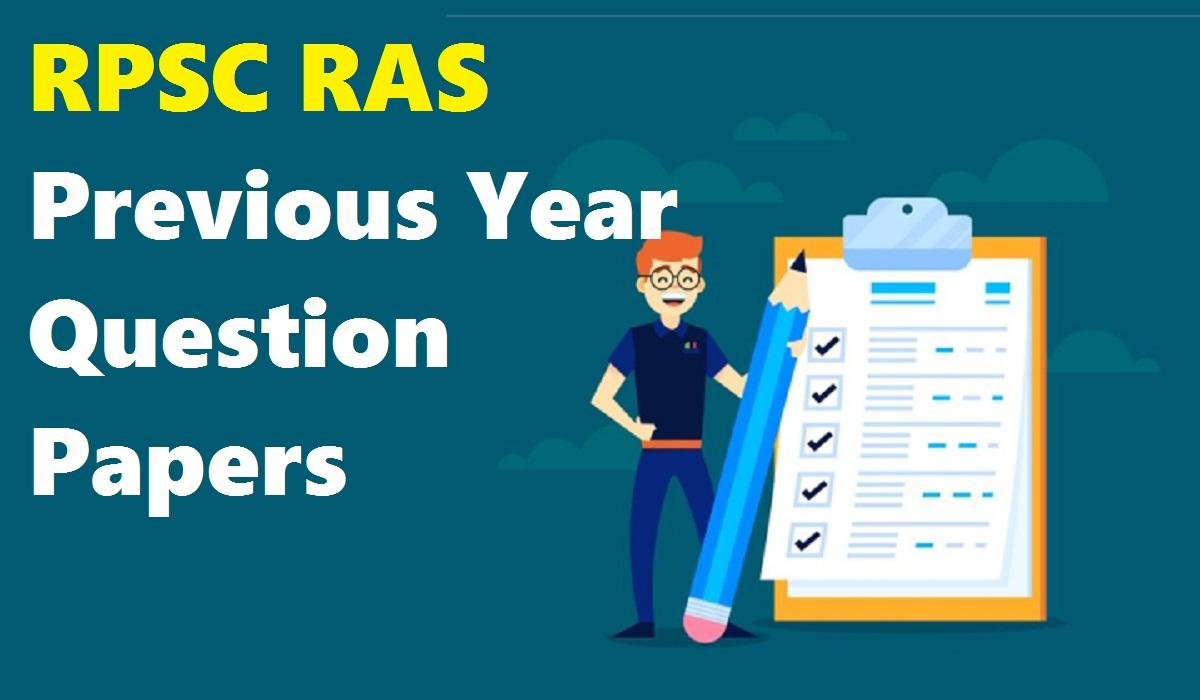 RPSC RAS Previous Year Question Papers