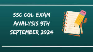 SSC CGL Exam Analysis 2024