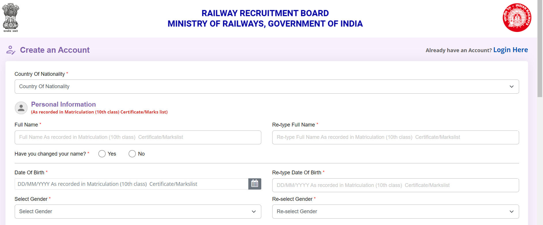 RRB NTPC Undergraduate 2024, Apply Online Starts_6.1