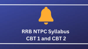 RRB NTPC Syllabus