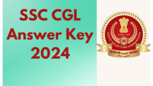 SSC CGL Answer Key 2024