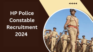 HP Police Constable Recruitment 2024, Apply Online Starts for 1088 Posts