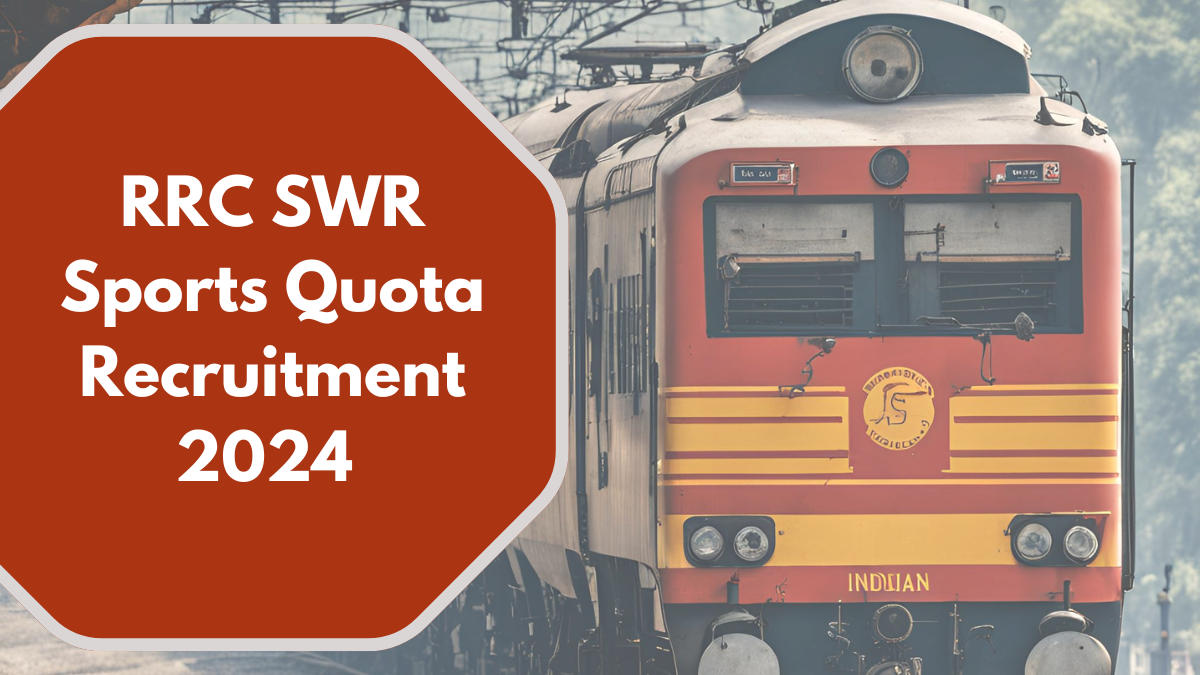 RRC SWR Sports Quota Recruitment 2024