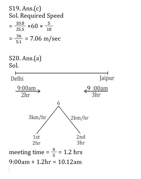 RRB NTPC Time and Distance Questions with Solutions_13.1