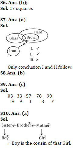Reasoning Quiz for SSC CHSL 7 feb 2020 : Coding-decoding and Odd One Out_100.1