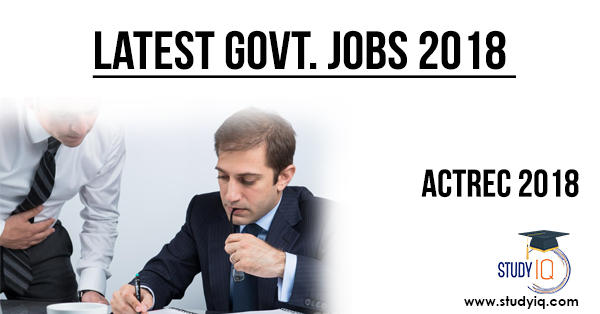 ACTREC GOVT.JOB