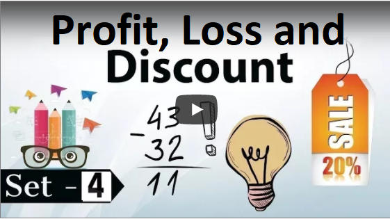 maths profit loss and discount