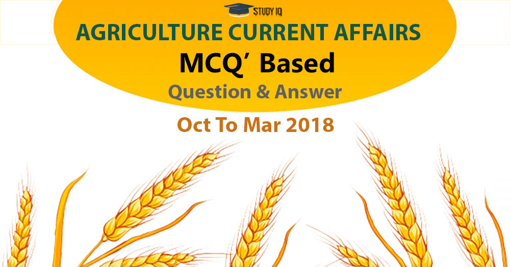 agriculture current affairs