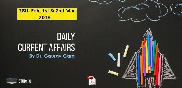 Daily MCQ - Current Affairs For UPSC