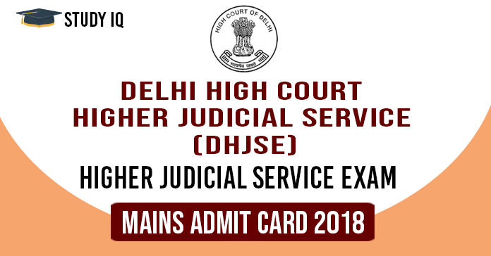 delhi high court higher judicial service (dhjse)