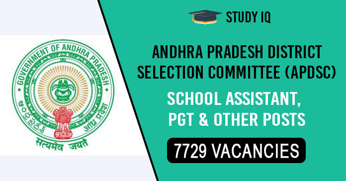 andhra pradesh district selection committee (apdsc)