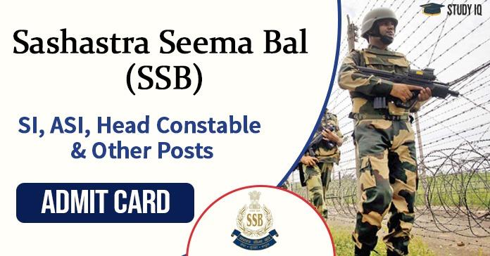 ssb admit card