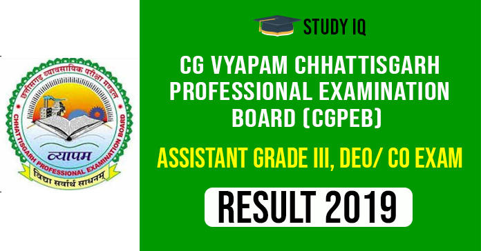 CG Vyapam Chhattisgarh Professional Examination Board