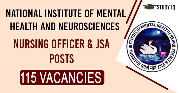 National Institute of Mental Health and NeurosciencesNational Institute of Mental Health and Neurosciences