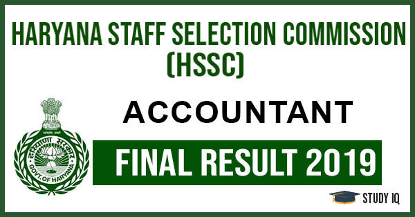 HSSC Accountant