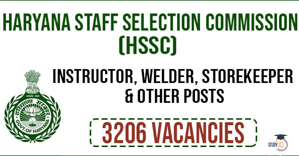 HSSC Recruitment 2019