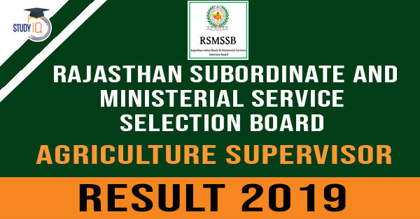 Rajasthan Subordinate and Ministerial Service Selection Board 2