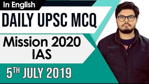 Daily UPSC 5th July 2019