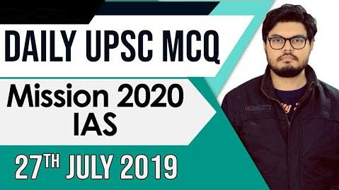 27th-July-UPSC-MCQ