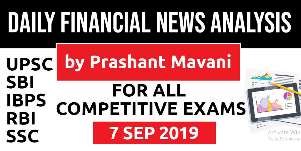 Daily Financial 7th Sep 2019