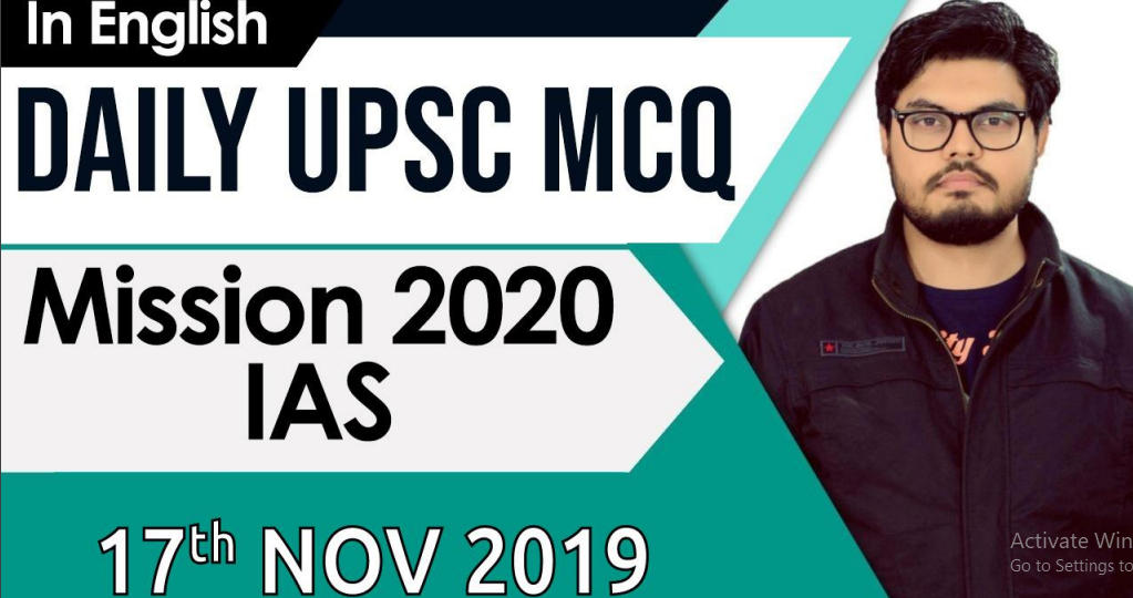 Daily UPSC 2019