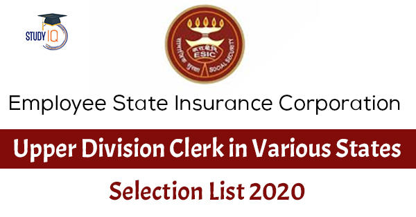 Selection List 2020