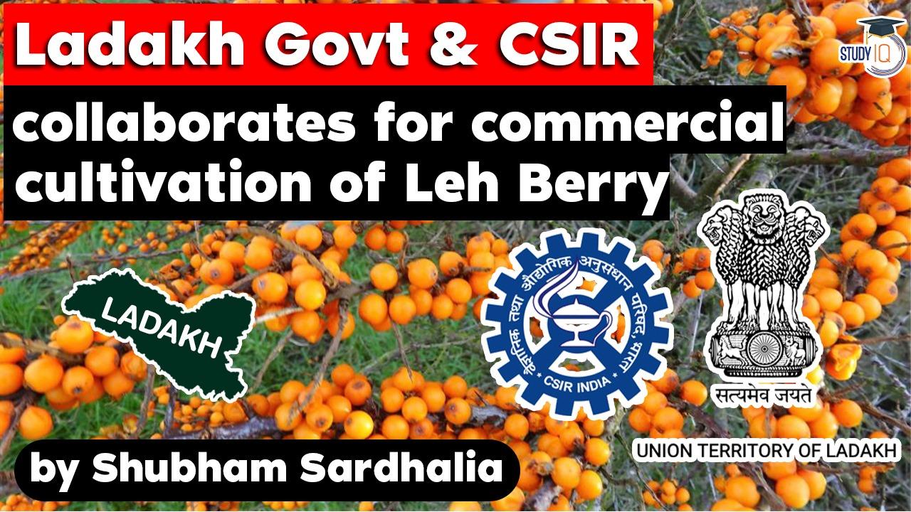 ladakh govt. and CSIR colaboration