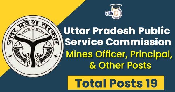 UPPSC mines officer principle