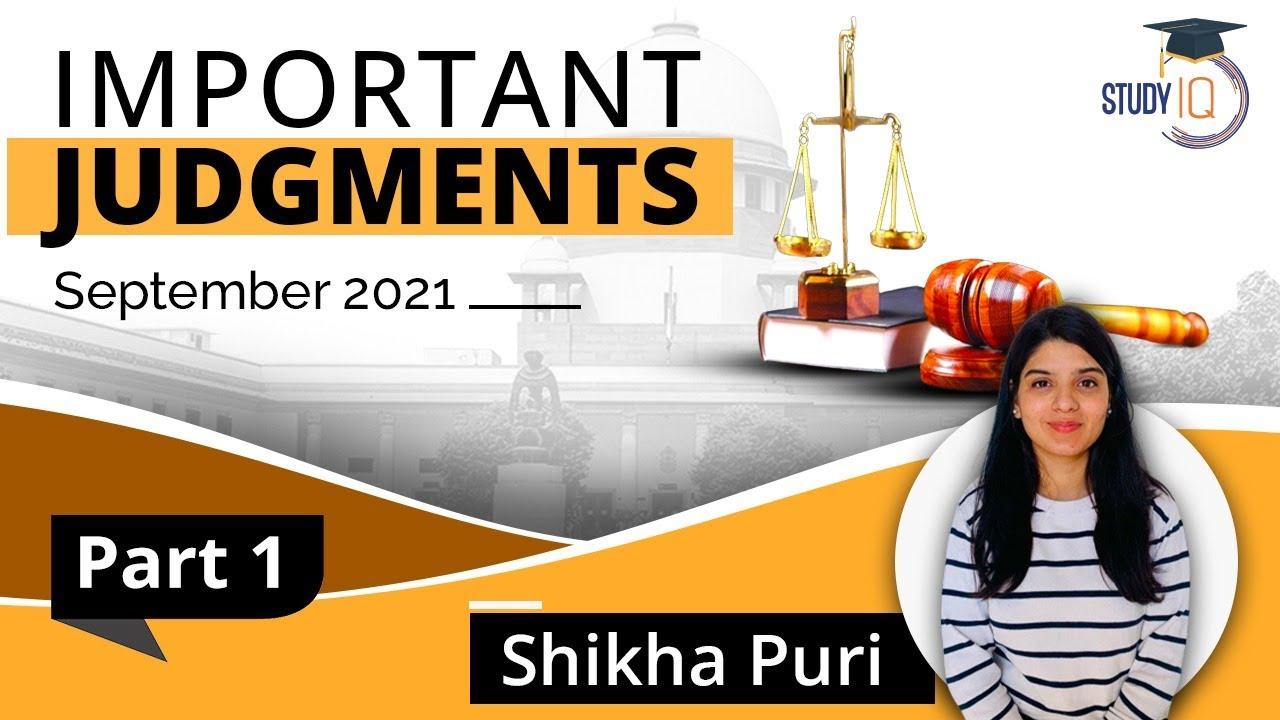 september important judgements 2021