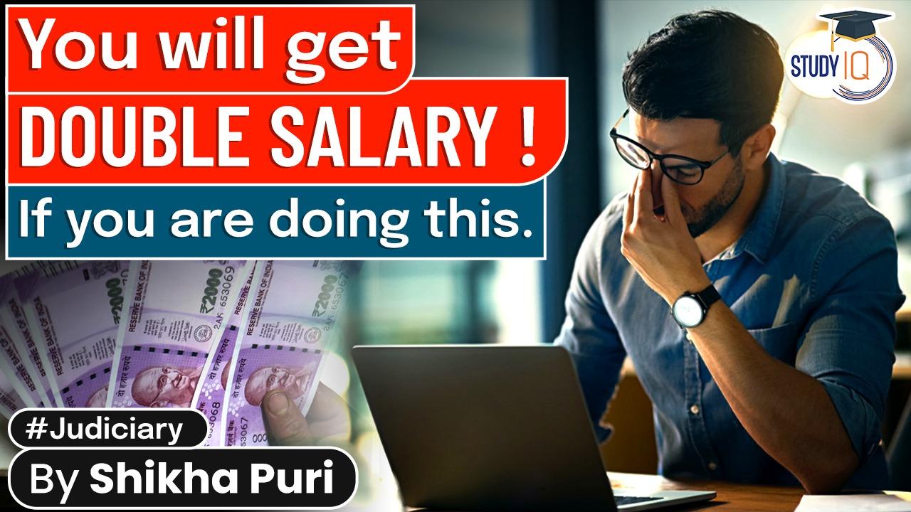 you will get salary