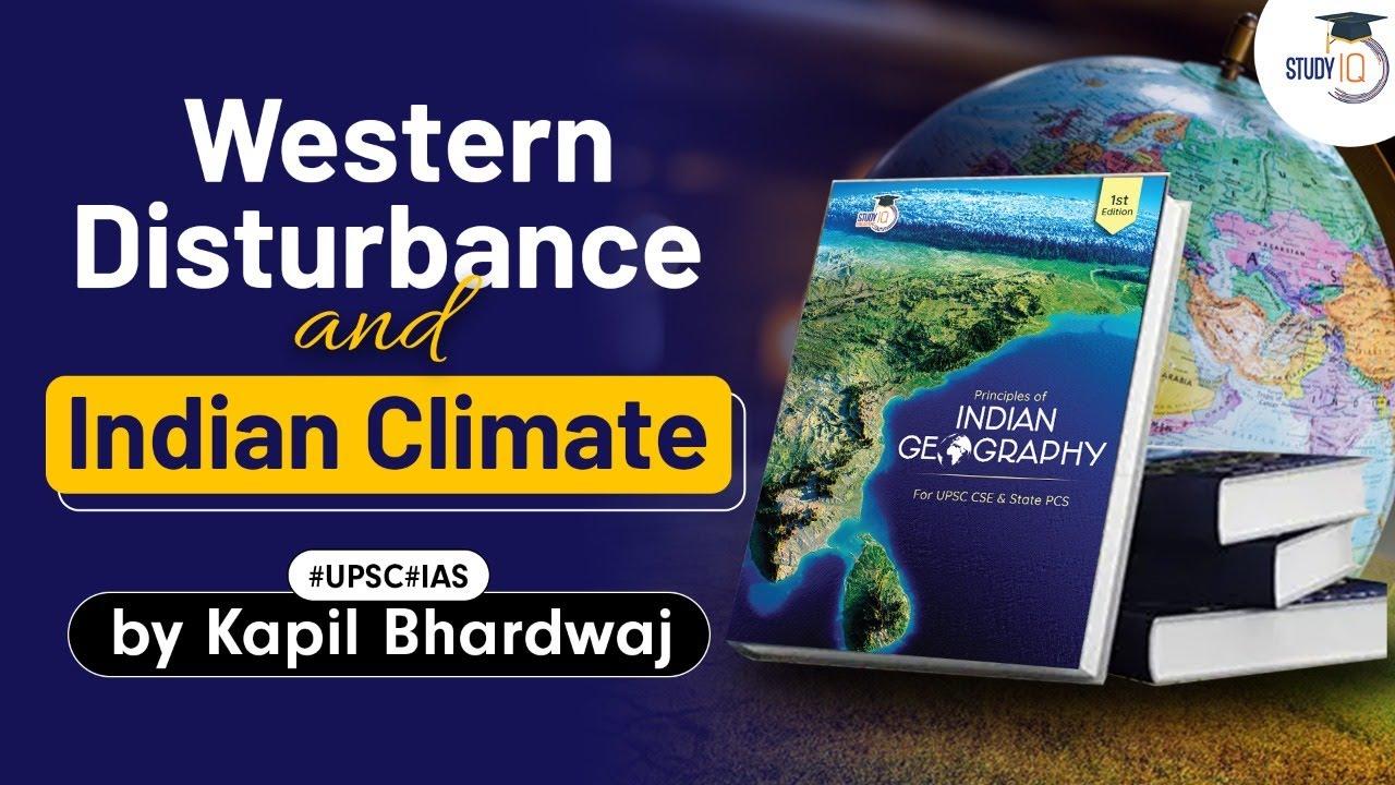 western diturbence and climate change