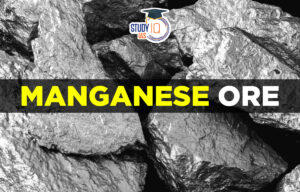 Manganese ore