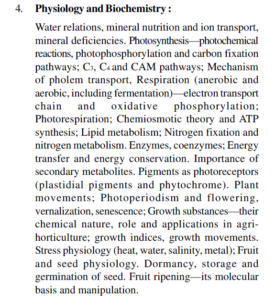UPSC Botany Syllabus For IAS Mains 2023, Download Paper 1 & 2 PDF_9.1