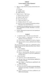 UPSC Kashmiri Literature Syllabus for IAS Mains 2023, Download PDF_5.1