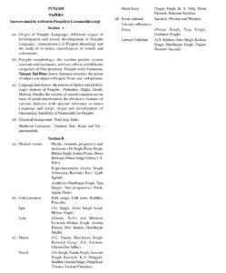 UPSC Punjabi Literature Syllabus For IAS Mains 2023, Download PDF_4.1