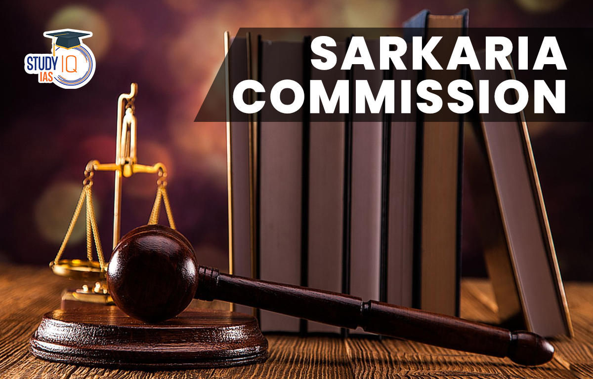 Sarkaria Commission