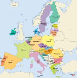 European Union, Countries, Map, Origin, Structure, Functions_4.1