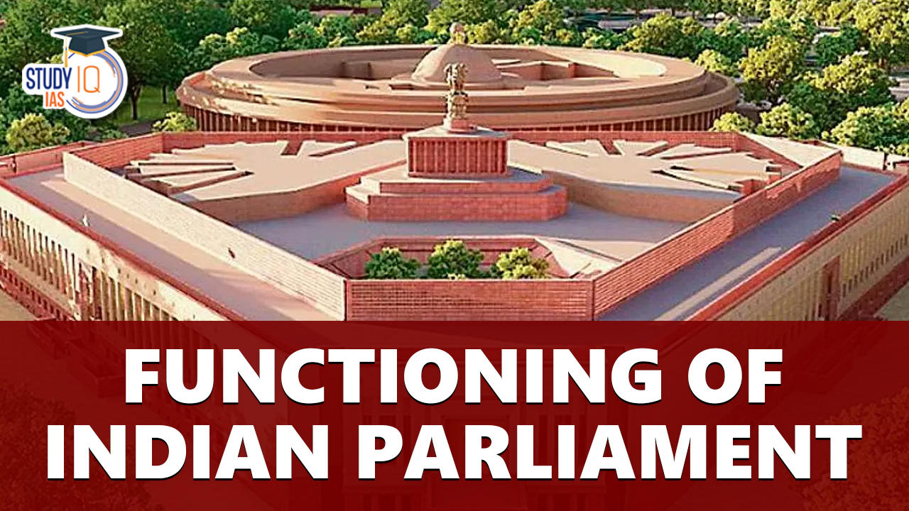 Functioning of Indian Parliament