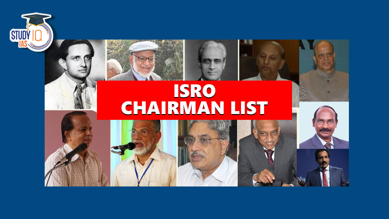 ISRO chairman list