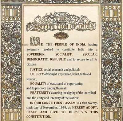 Preamble of Indian Constitution, Objectives, Significance_4.1