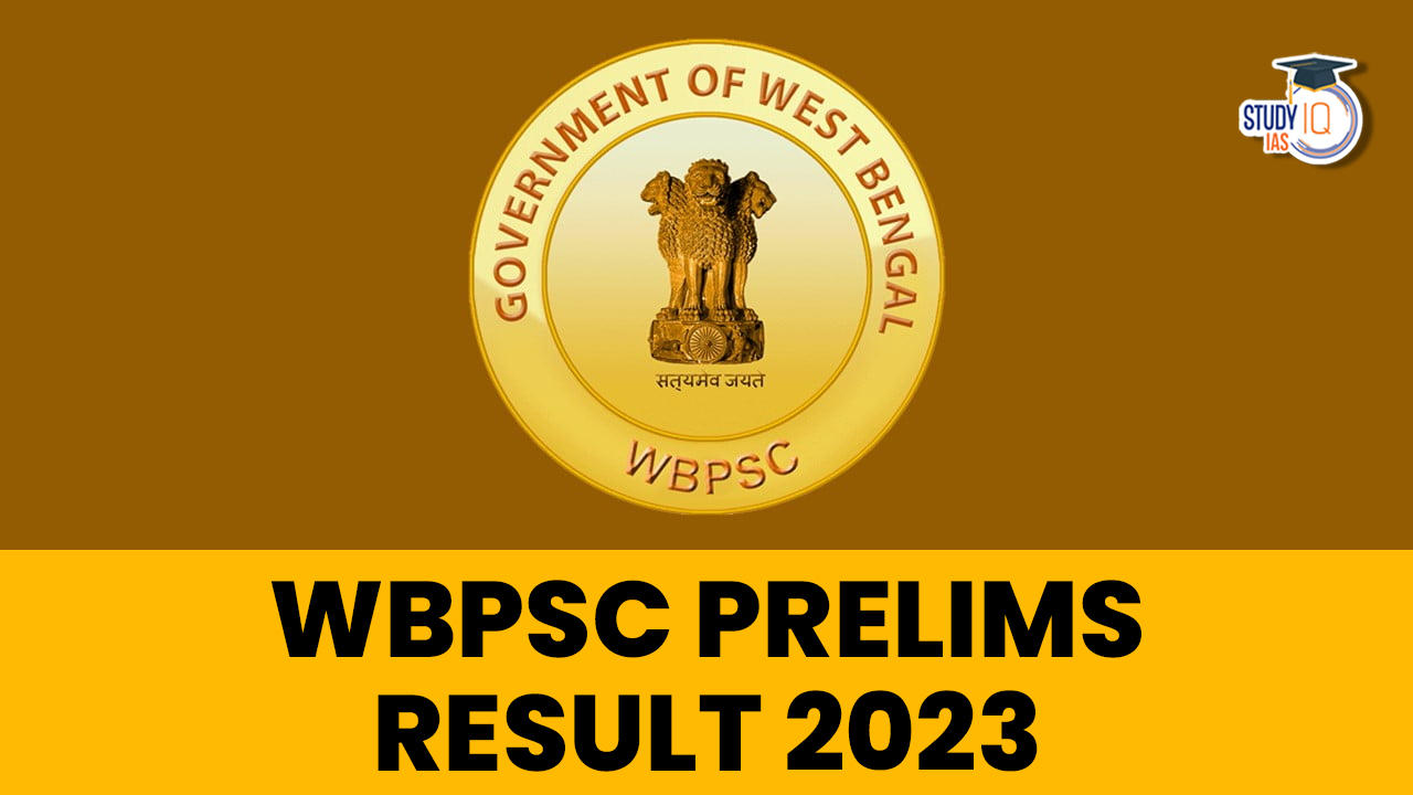 WBCS Prelims Result 2023