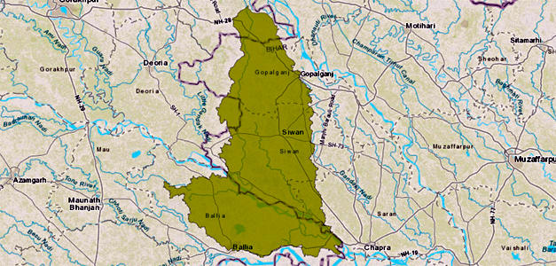 Rivers of Bihar, Detailed List of Rivers of Bihar