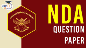 NDA Question Paper