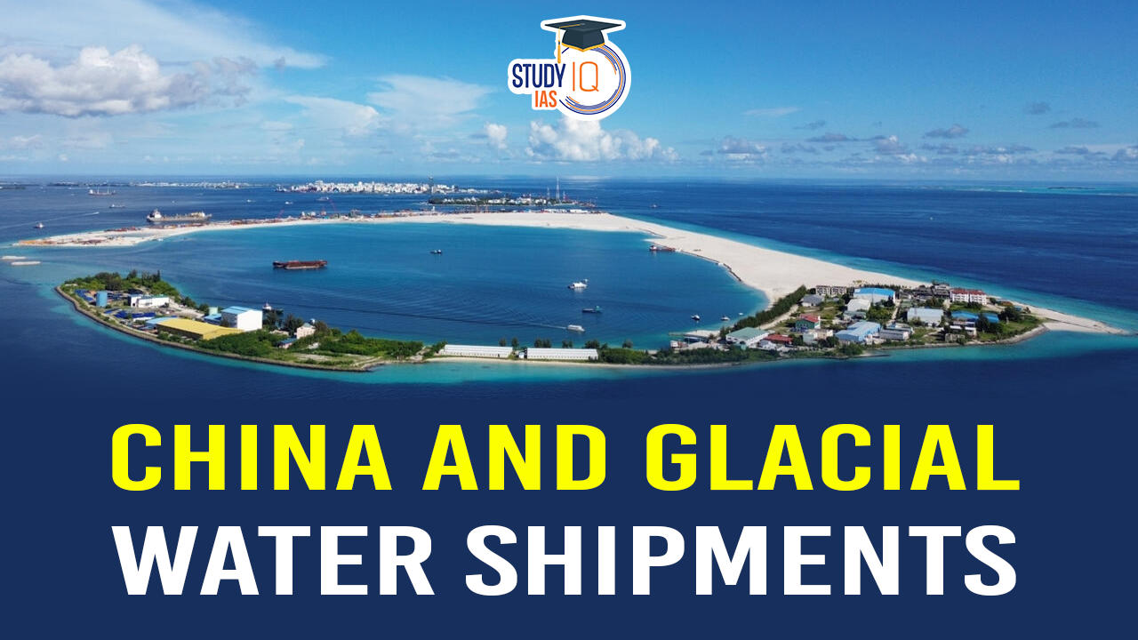 China and Glacial Water shipments