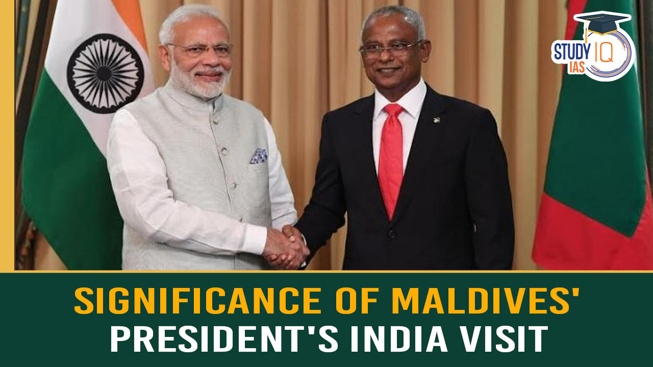 Significance of Maldives' President's India Visit