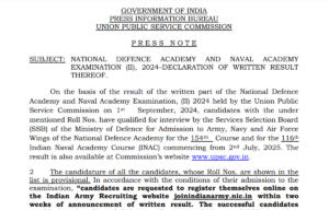 upsc nda 2 result 2024