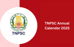 TNPSC Annual Calendar 2025